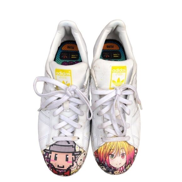 RARE 2015 Adidas X Pharrell Williams Superstar Supershell Size 7 - Picture 3 of 16